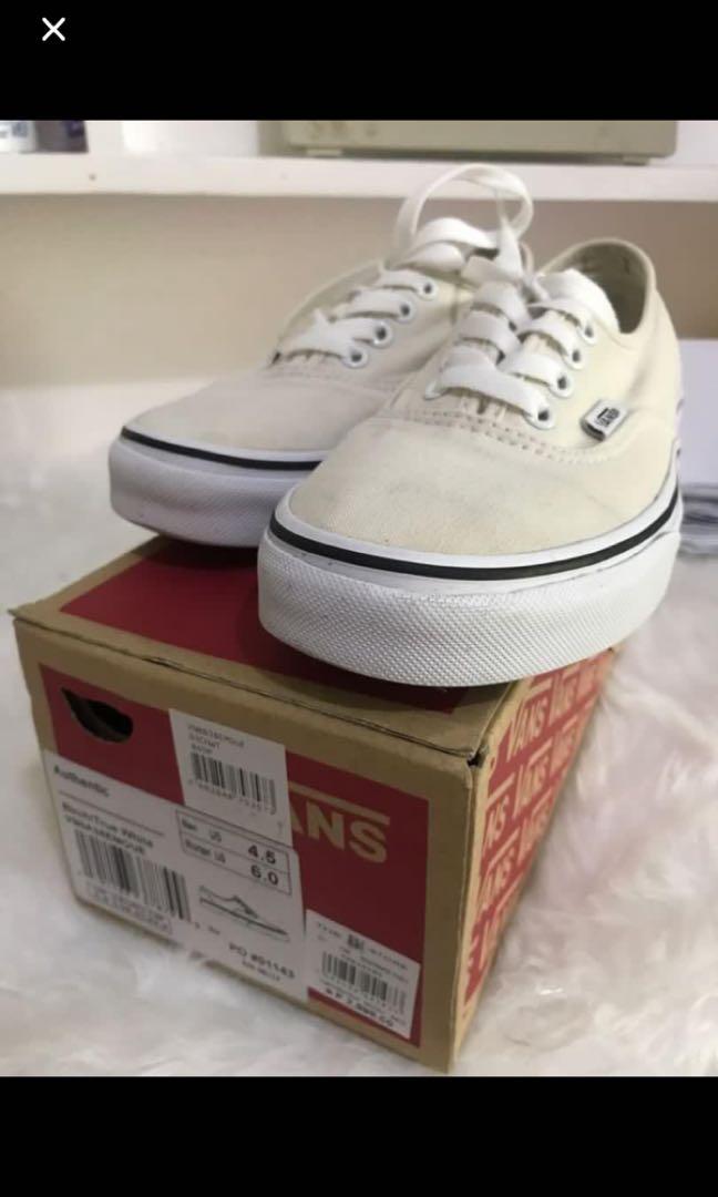 vans full white original