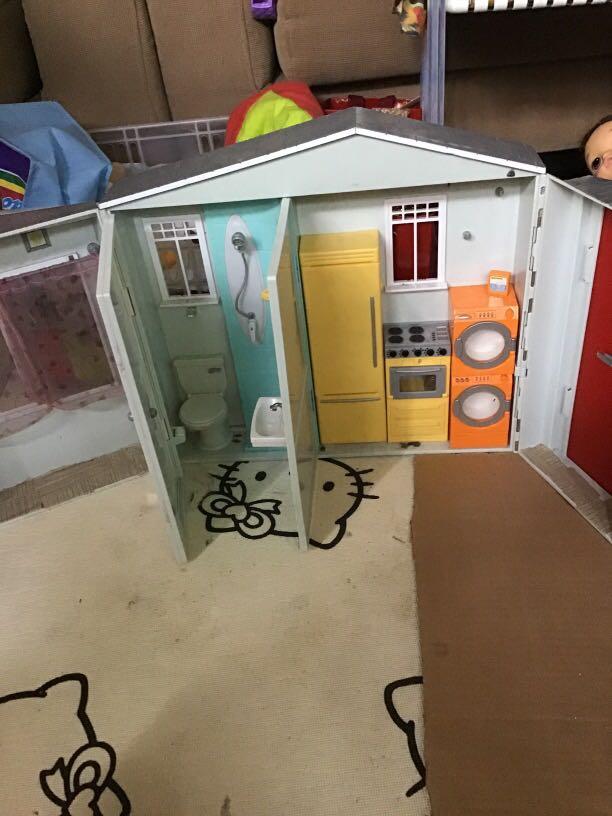 vintage barbie house