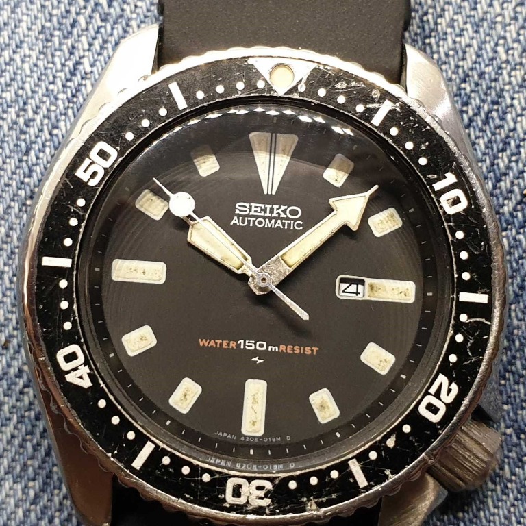 Vintage Seiko 4205-0156 Scuba Diver Automatic Men's Watch, Women's Fashion,  Watches & Accessories, Watches on Carousell