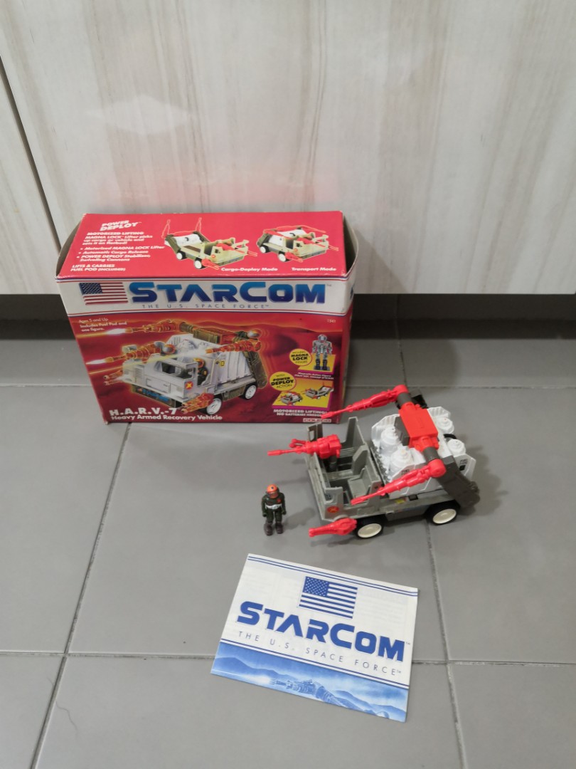 LOT FIGURINES ET Vehicules Starcom Vintage EUR 50,00 - FR