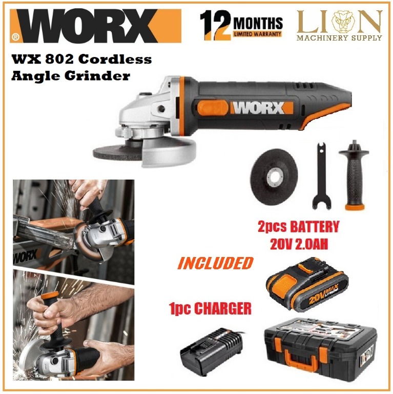 Worx cordless angle grinder deals