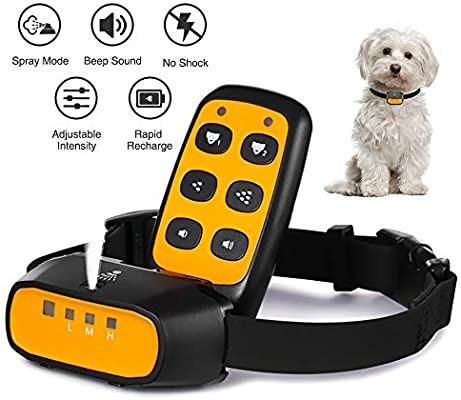 Wts Citronella Spray Bark Collar For Small Medium Dog Pet Supplies For Dogs Dog Accessories On Carousell