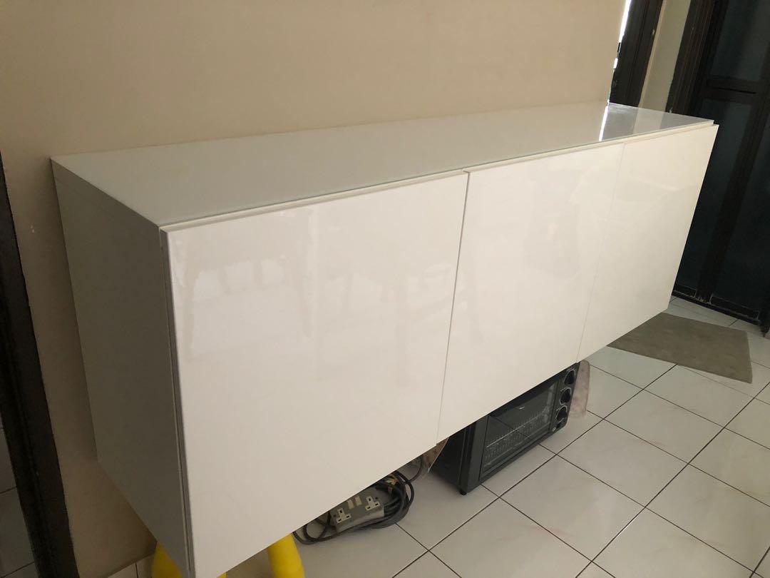 WTS Used IKEA Besta Wallmount combination, Furniture & Home