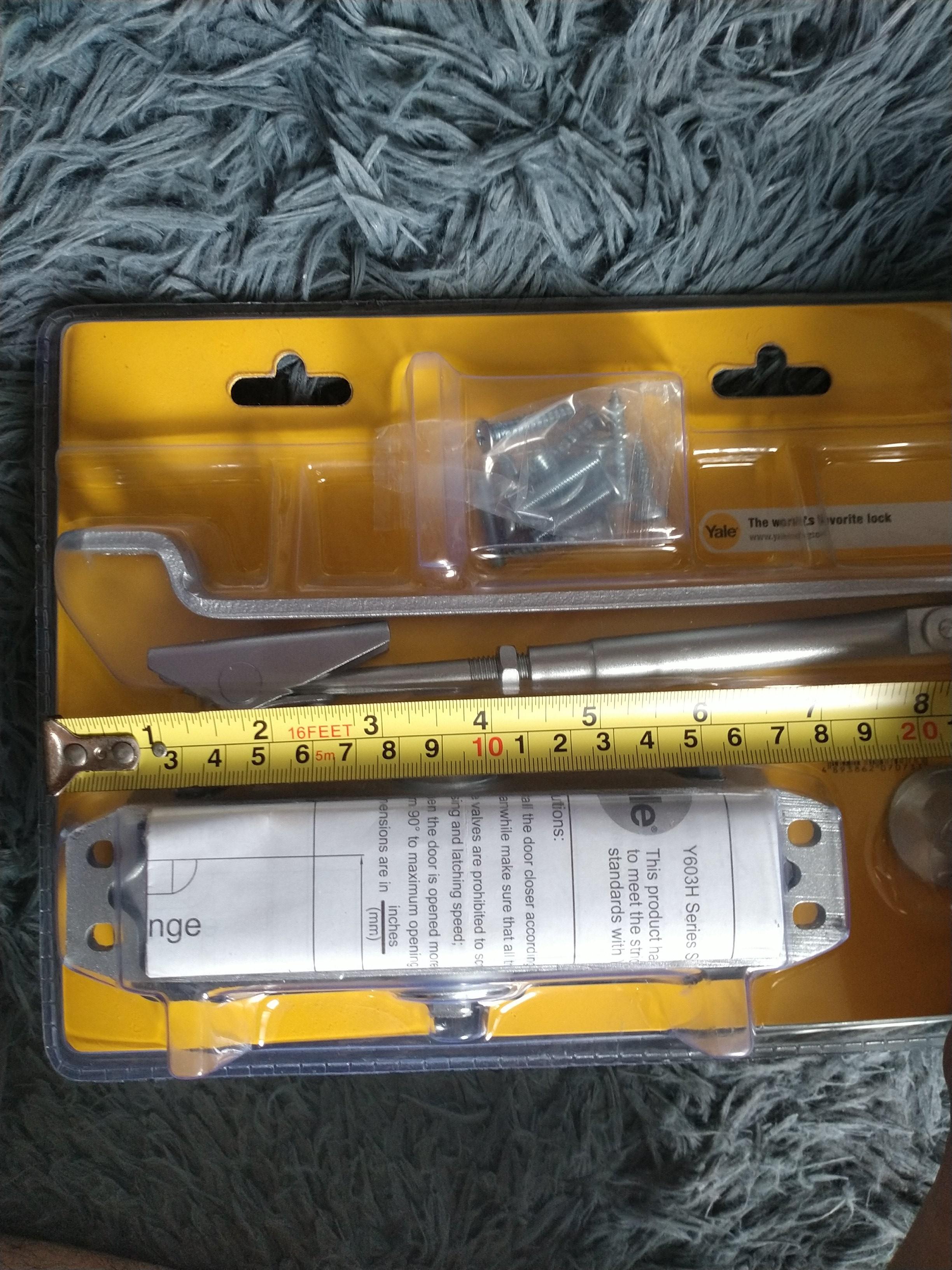 Yale Door Closer w/ Hold Open (Y603H), Furniture & Home Living, Home