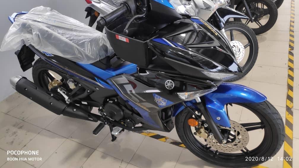 Yamaha Y15 V2 Blue Stok Laju Dan Deposit Rendah Motorbikes On Carousell
