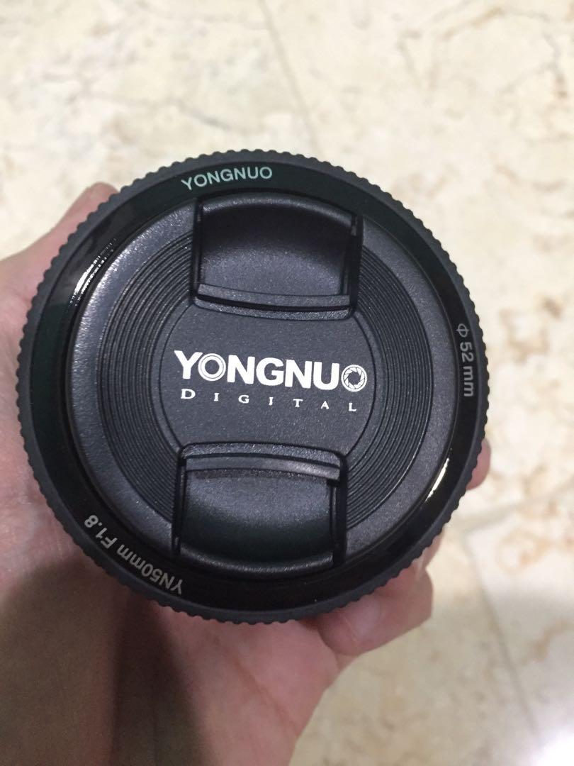yongnuo 50mm f1 8 af prime lens for canon bokeh