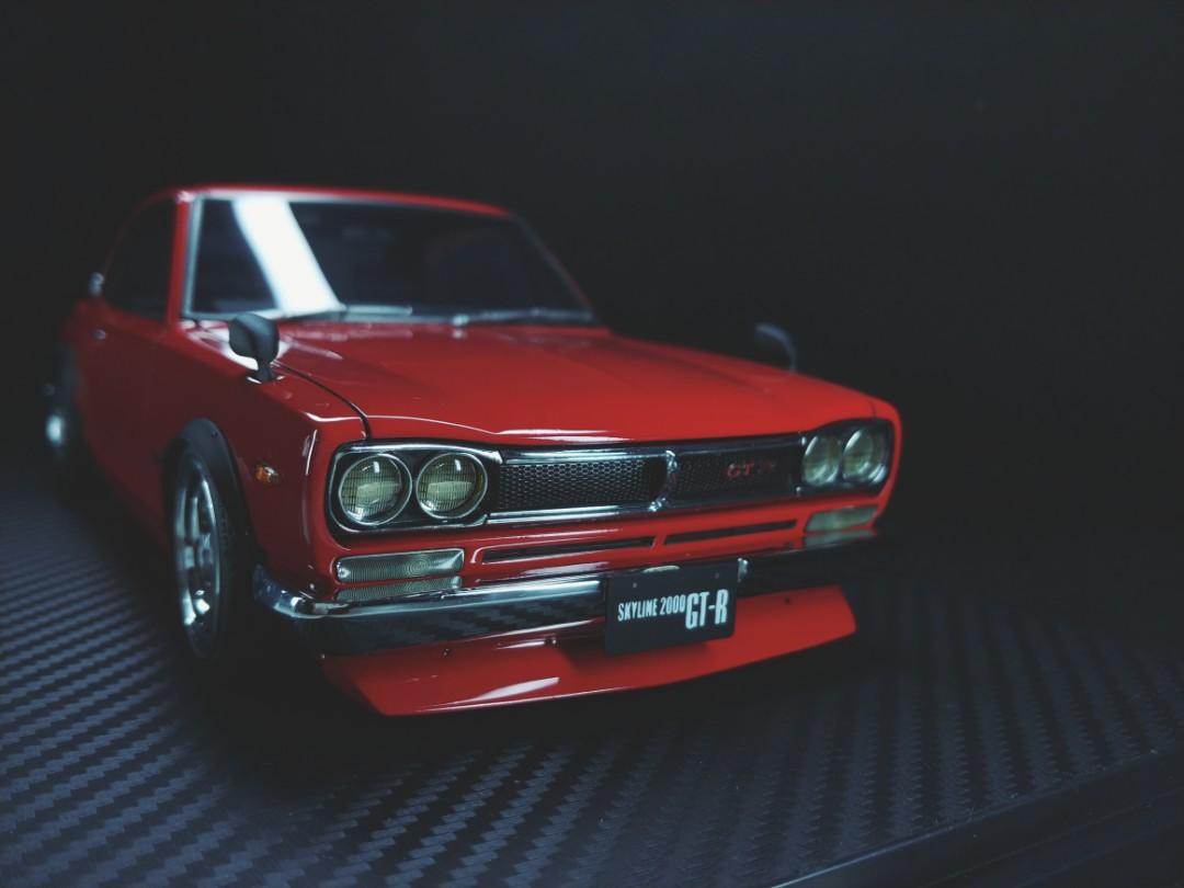 1 18 Ig Kpgc10 Nissan Skyline 00 Gtr 玩具 遊戲類 玩具 Carousell