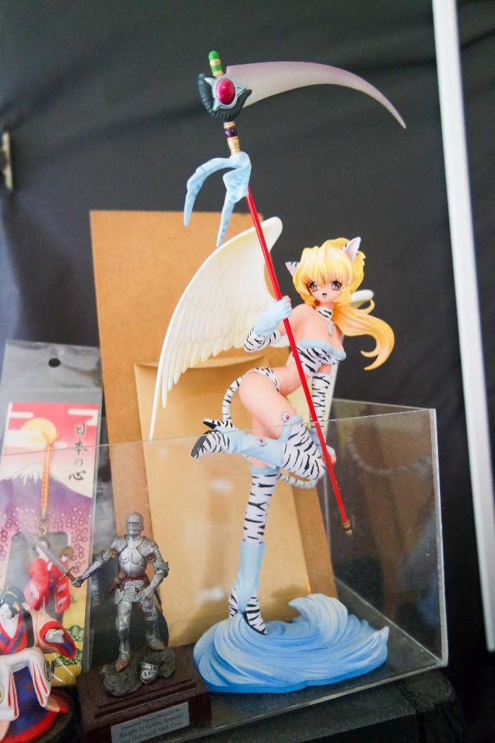 ❤無毛有翼白老虎海洋堂蘭宮涼中古白虎娘高約250mm Mon Sieur