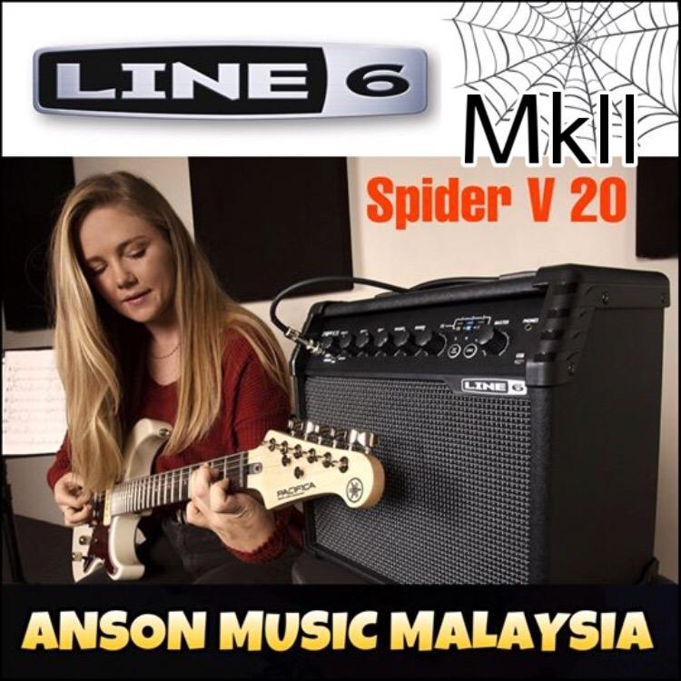  Line 6 Spider V 20 MKII : Musical Instruments