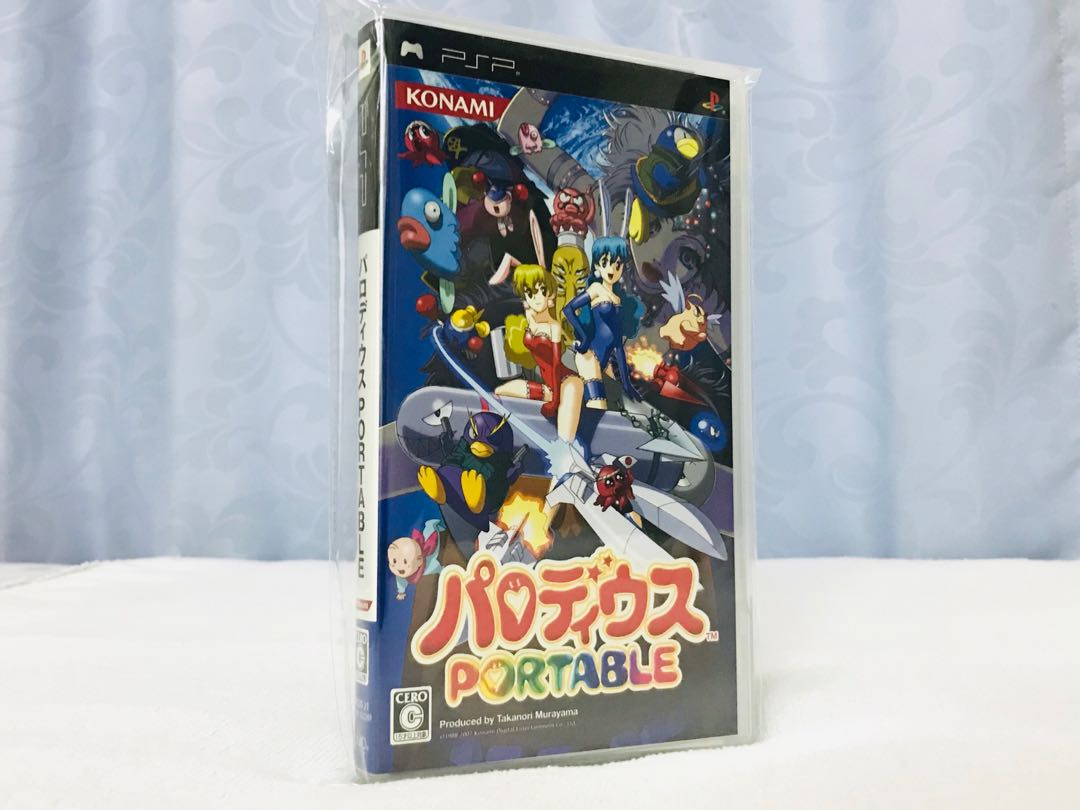 純日版) PSP game Parodius Portable Q版沙羅曼蛇合輯, 電子遊戲, 遊戲 