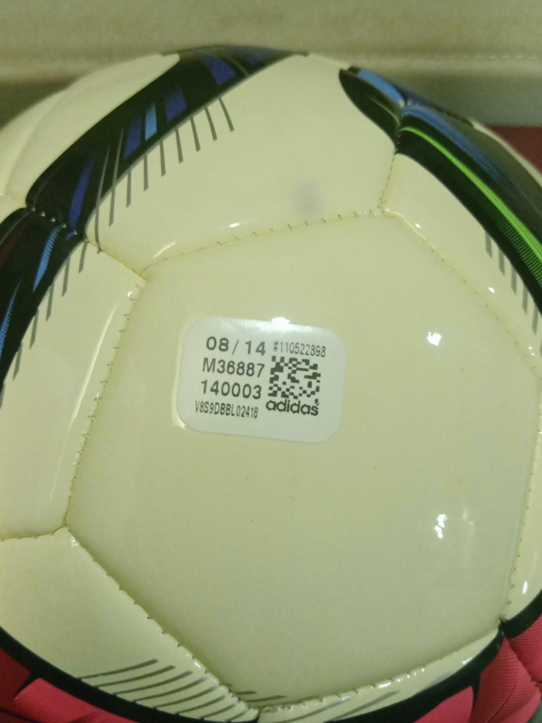 green adidas soccer ball