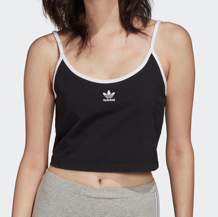 adidas crop singlet