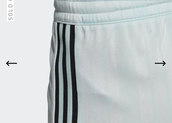 adidas mint green shorts