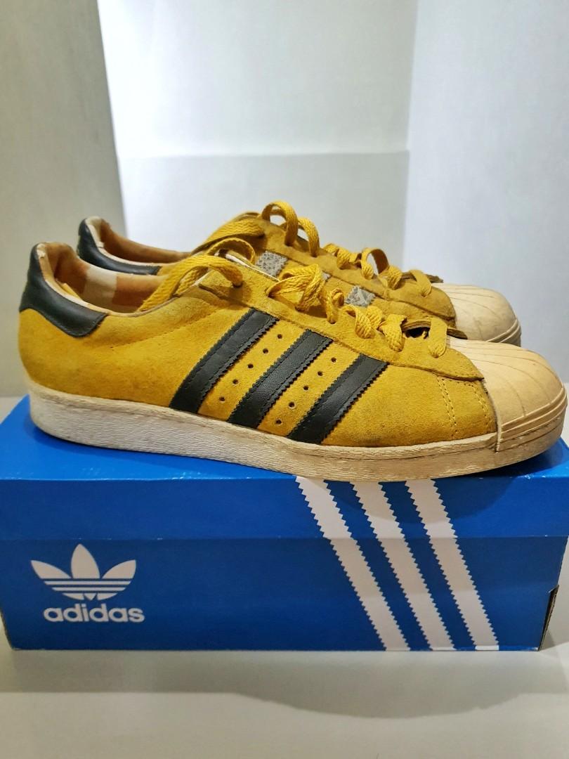 superstar 80s mens yellow