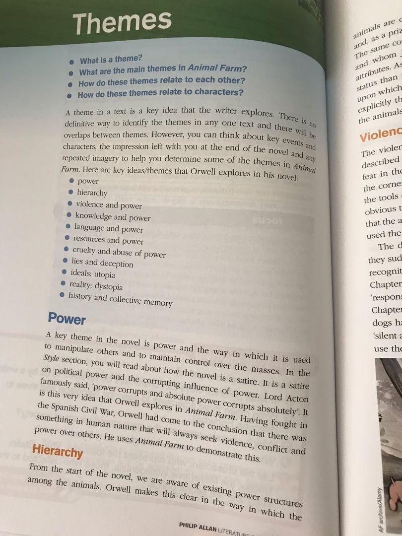 Animal Farm literature guide for IGCSE/O-level (Philip Allen), Hobbies &  Toys, Books & Magazines, Assessment Books on Carousell