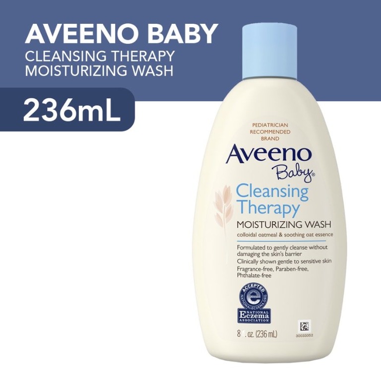 aveeno baby cleansing therapy wash