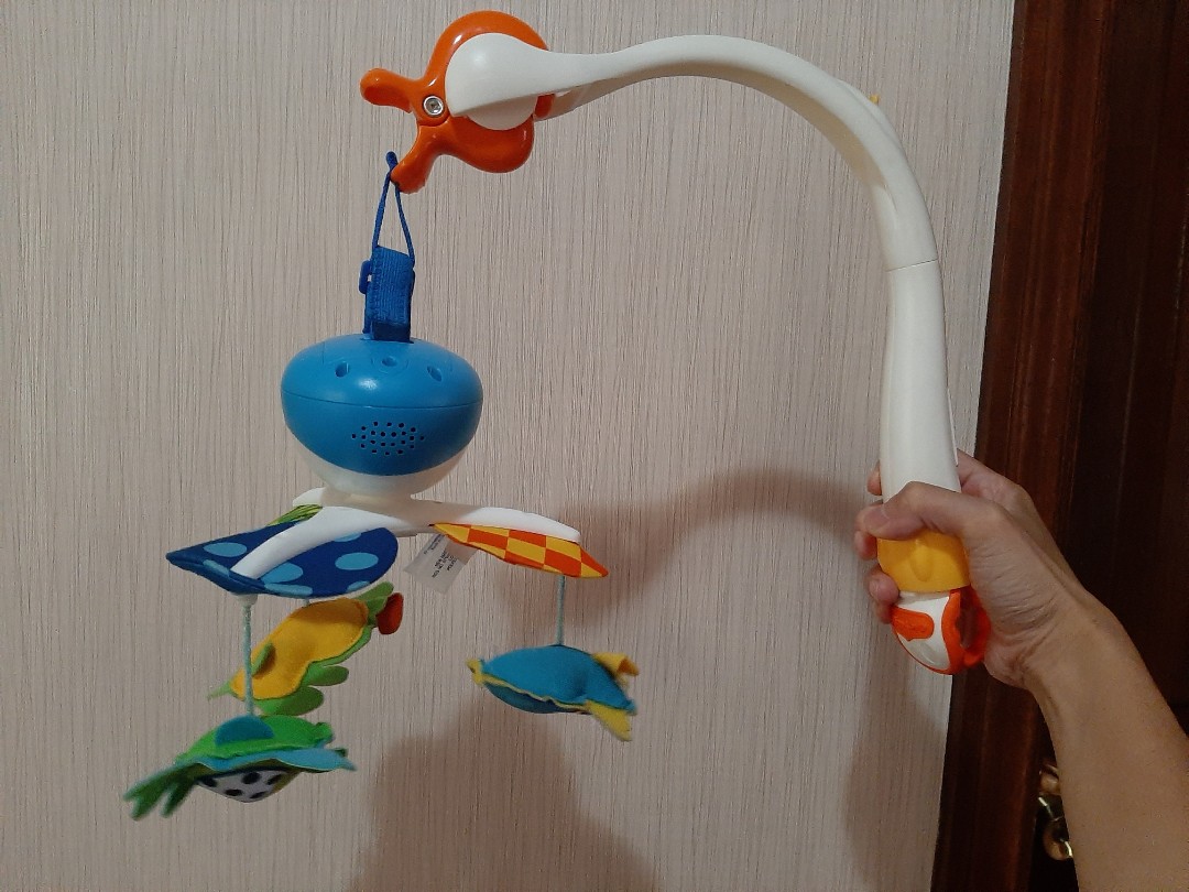 baby bed musical mobile