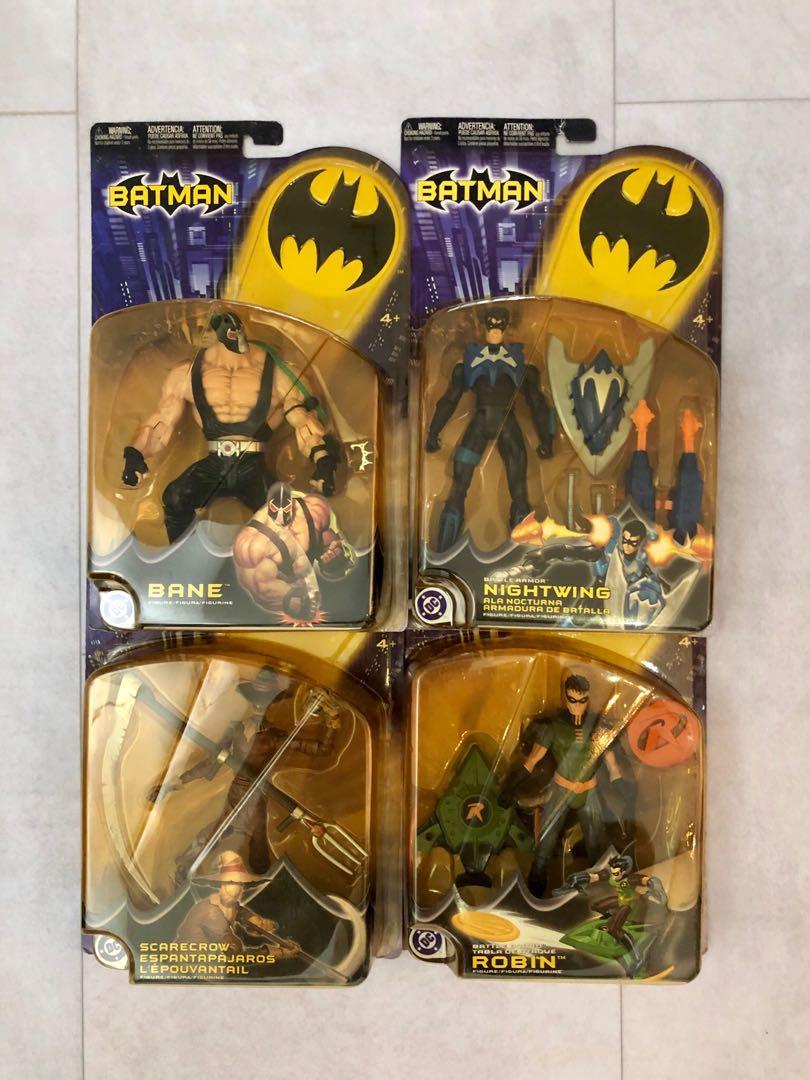 Batman's Bane, Nightwing, Robin & Scarecrow, Hobbies & Toys, Toys & Games  on Carousell