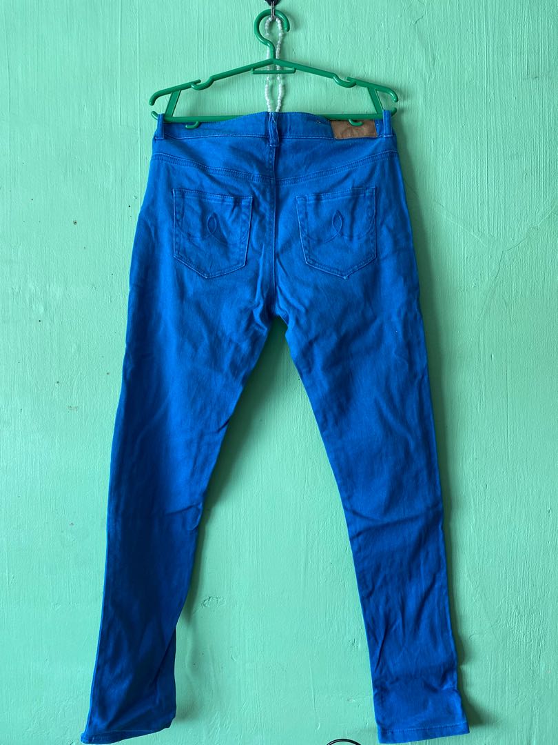 cobalt blue jeans