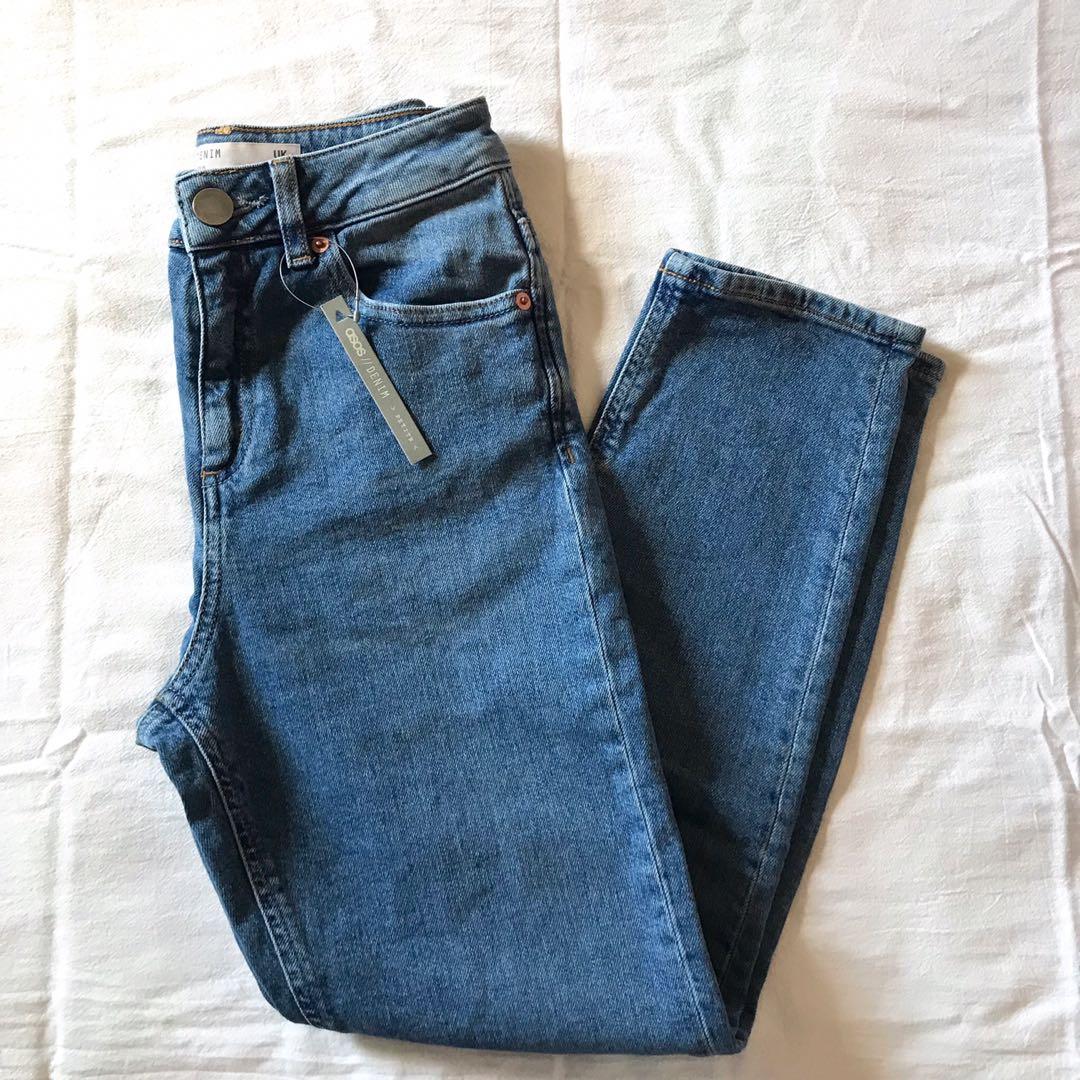 slim mom jeans petite