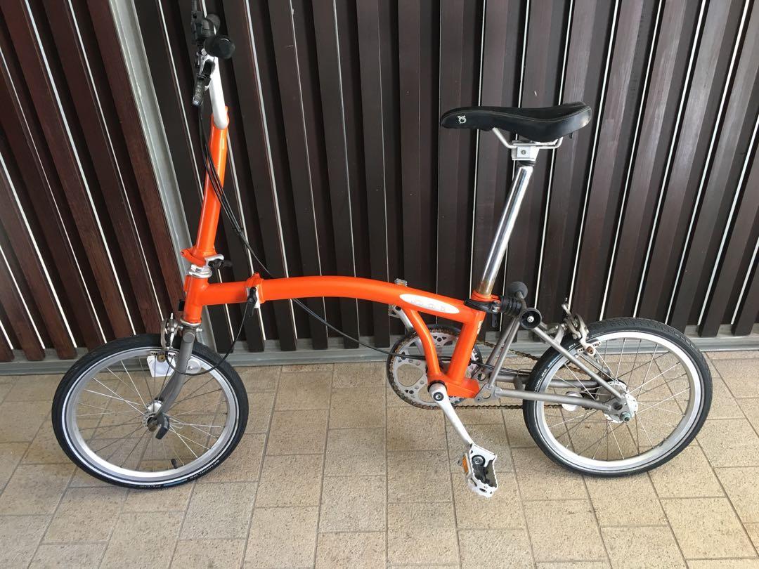 Brompton M3E X Orange