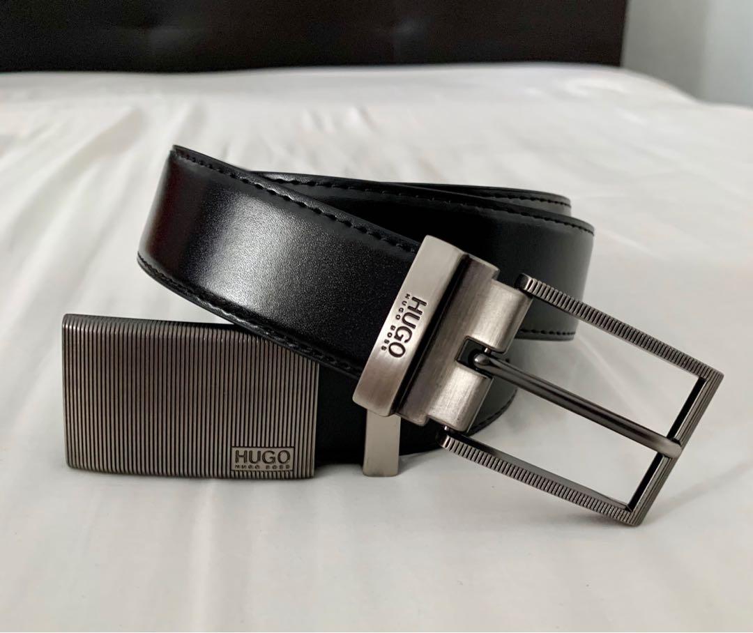 hugo boss belt set