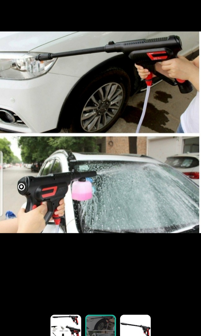 Cordless water jet spray car wash, Car Accessories, Accessories on