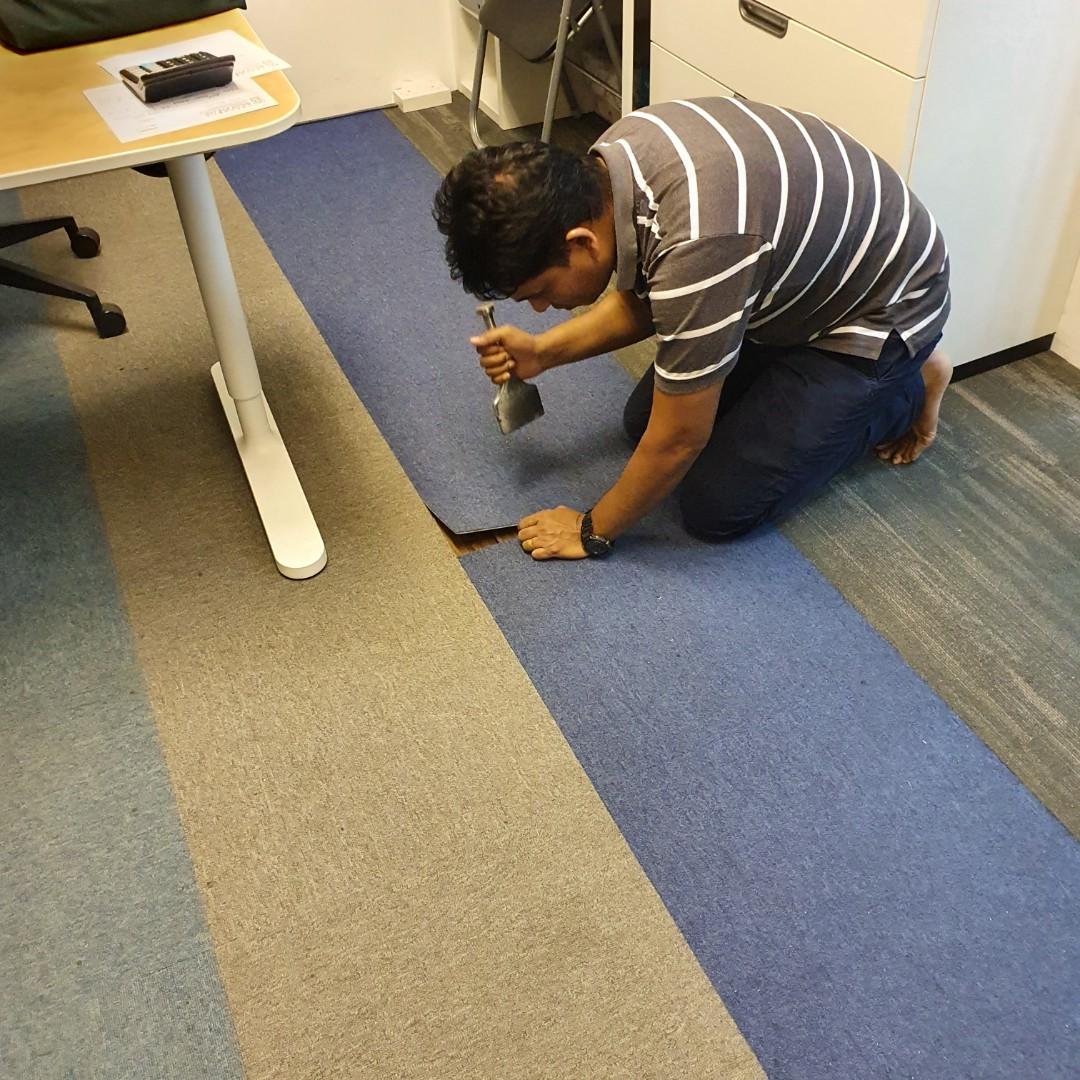 Carpet tiles Hawaii, Furniture & Home Living, Home Decor, Carpets, Mats