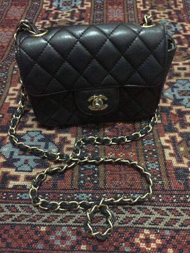 Túi Chanel Classic Mini Flap Bag Yellow Rep 1 1  97Luxury
