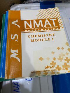 Chemistry 1 - MSA NMAT Review Book (Reviewer) - NOT sold in bookstores | Sold as a Set
