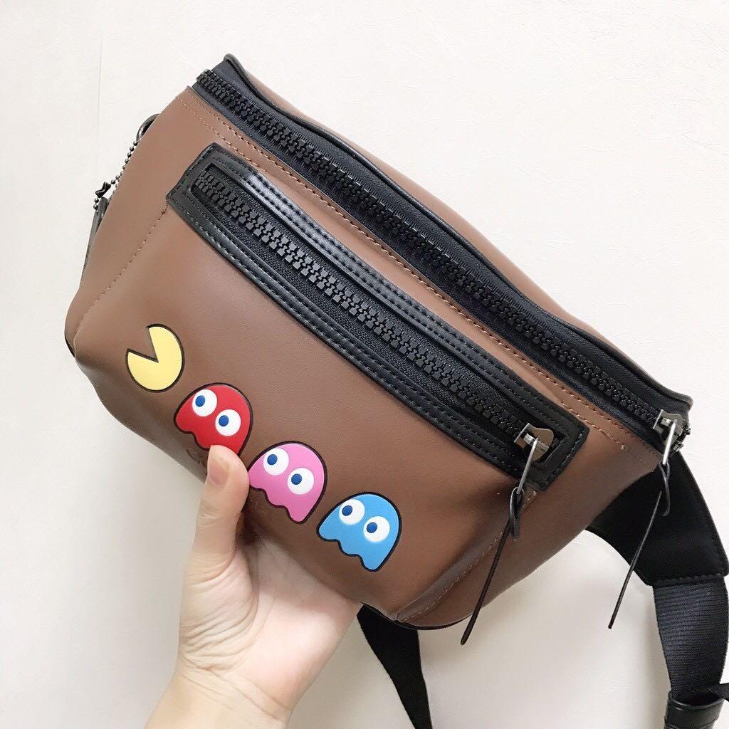 Coach 72922 Limited edition Pac Man with men and women chest bag