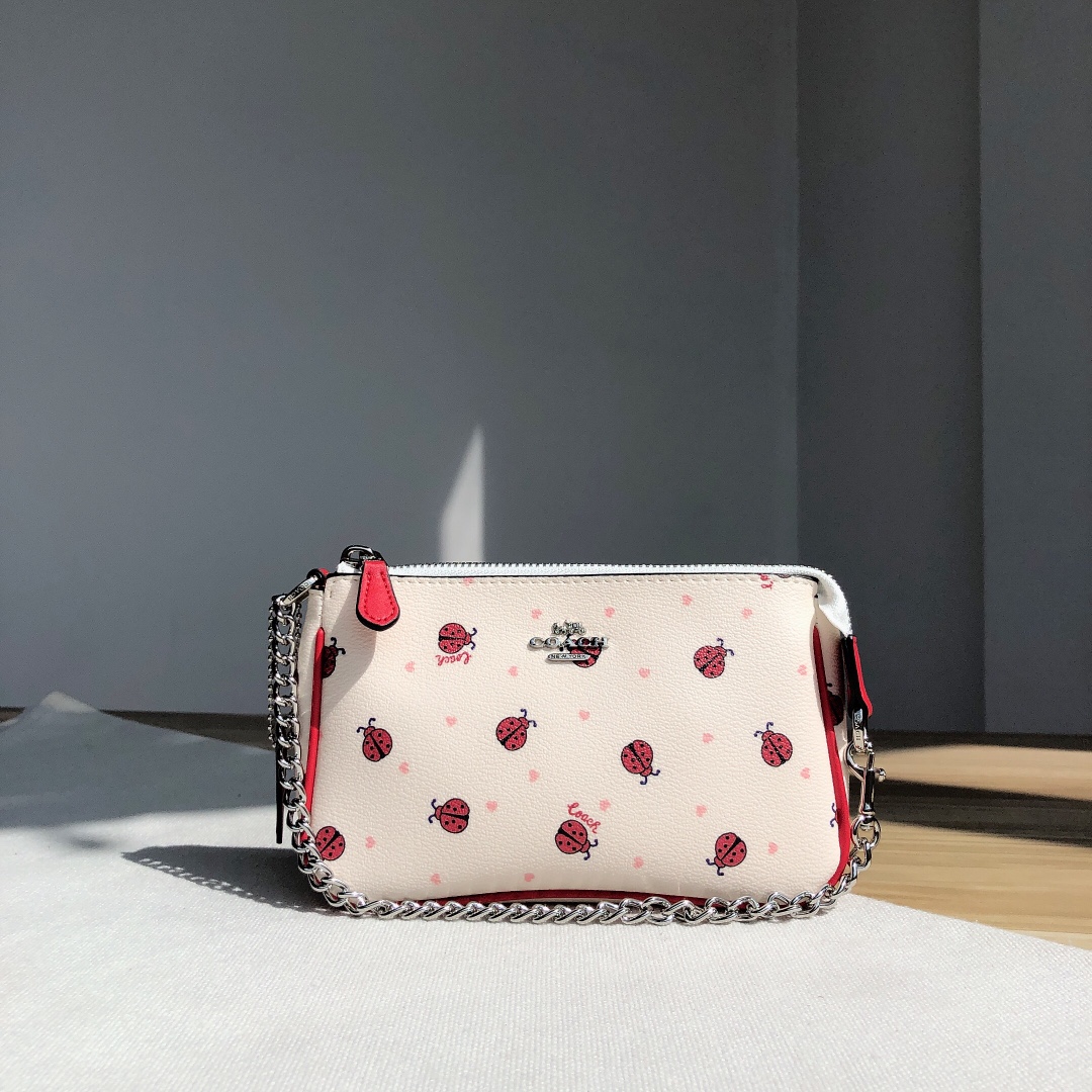 coach new female bag F31127 ladybug chain bag f Luxury Bags