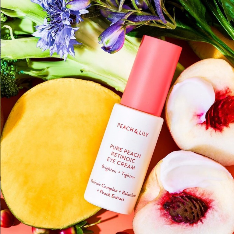 peach and lily pure peach retinoic eye cream