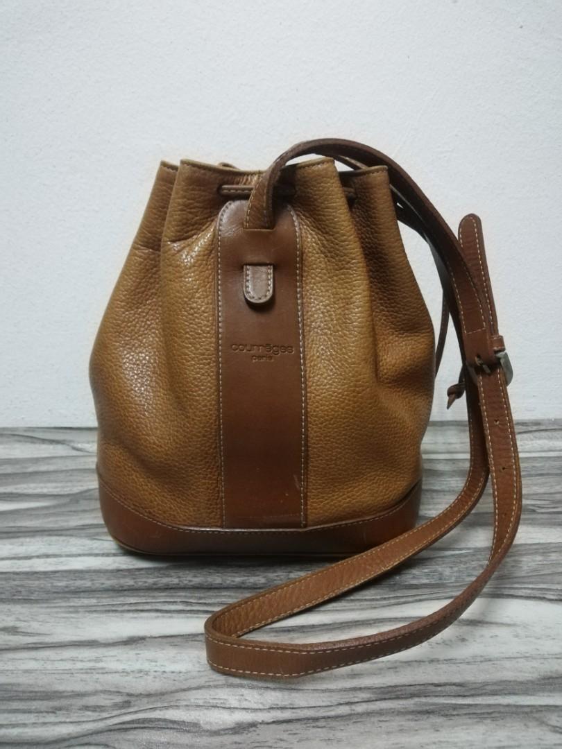 Courreges Paris bucket bag