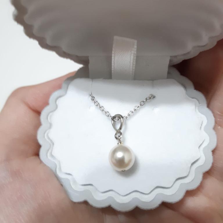 Swarovski pearl necklace sale price