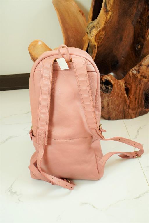 DAKS PEBBLED LEATHER BACKPACK, Women's Fashion, Bags & Wallets ...
