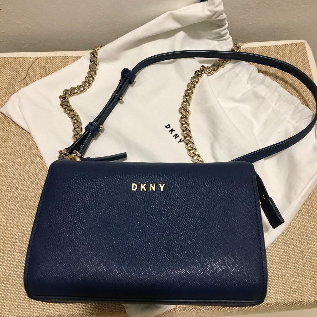 dkny bags blue