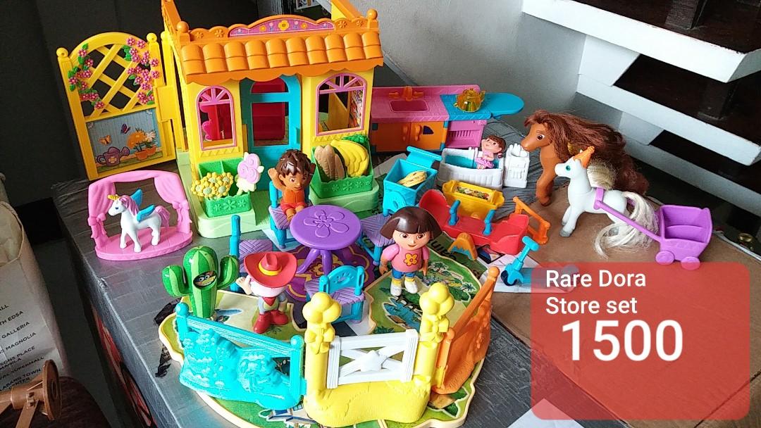 dora the explorer playset