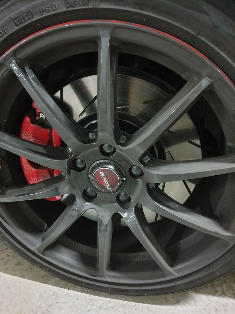 Ebc Rotors Usr1877 And Yellowstuff Pads Not The Rim Car Accessories Accessories On Carousell