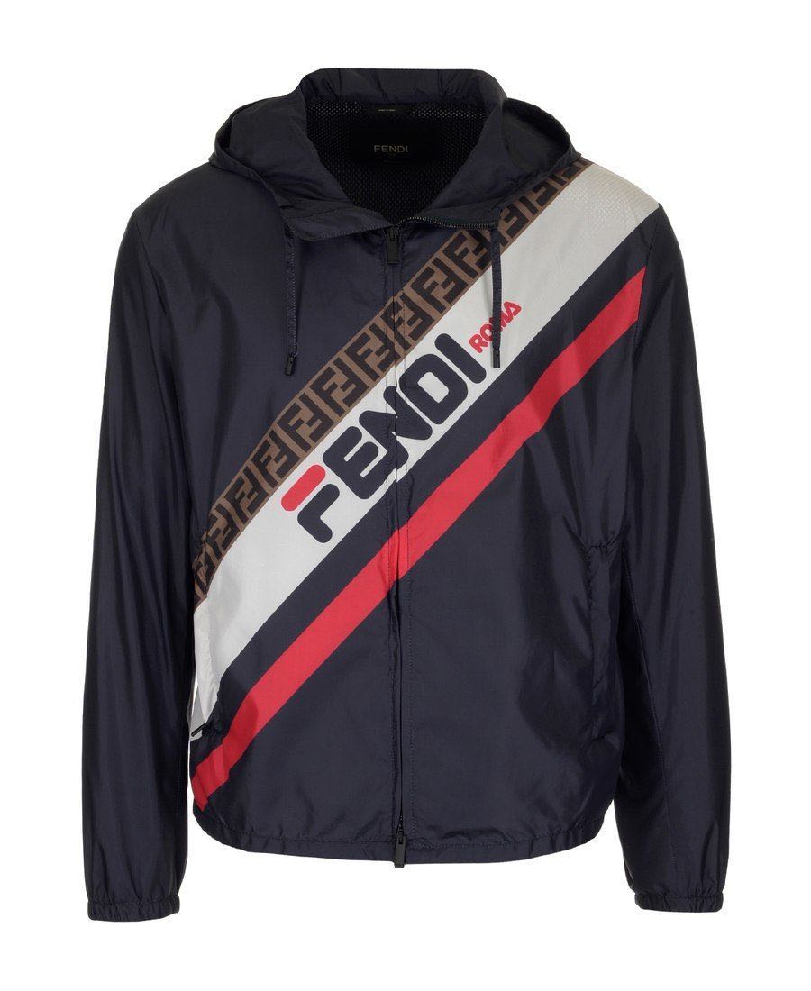 Fendi Mania Hooded Jacket Men s Fashion Coats Jackets and Outerwear on Carousell