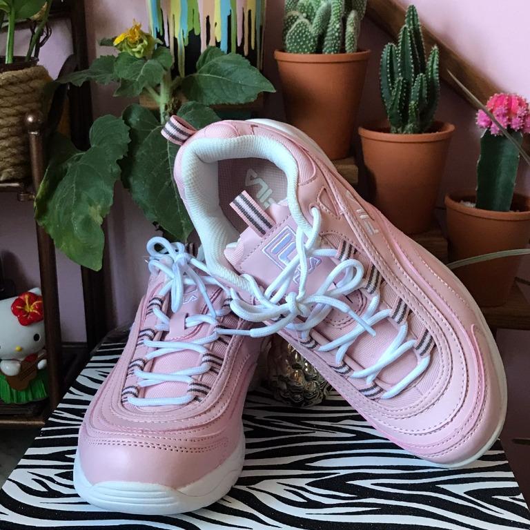 Fila ray sneakers pink new arrivals