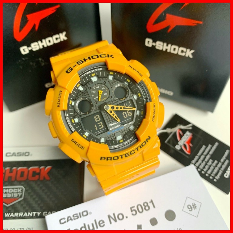G shock bumblebee original clearance