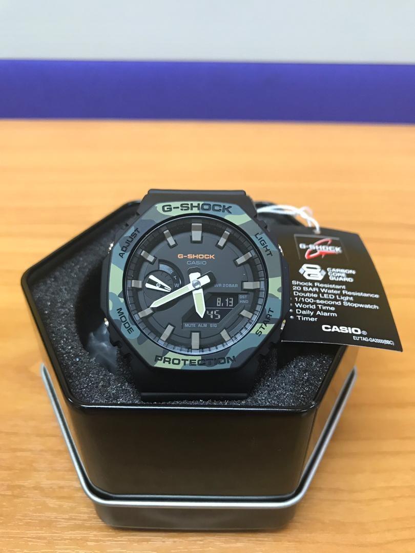 GShock GA2100 TMJ Camo Original Set 