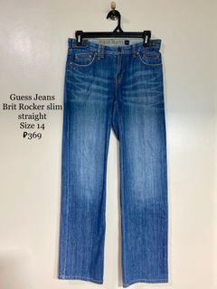 guess jeans size 14