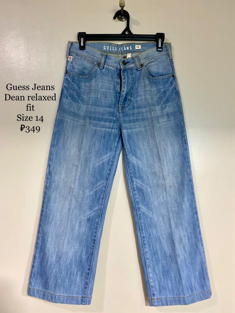 guess jeans size 14