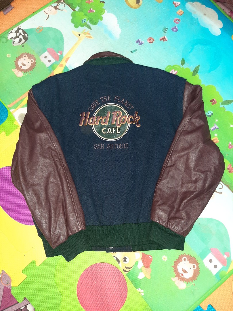 Hard rock on sale cafe varsity jacket