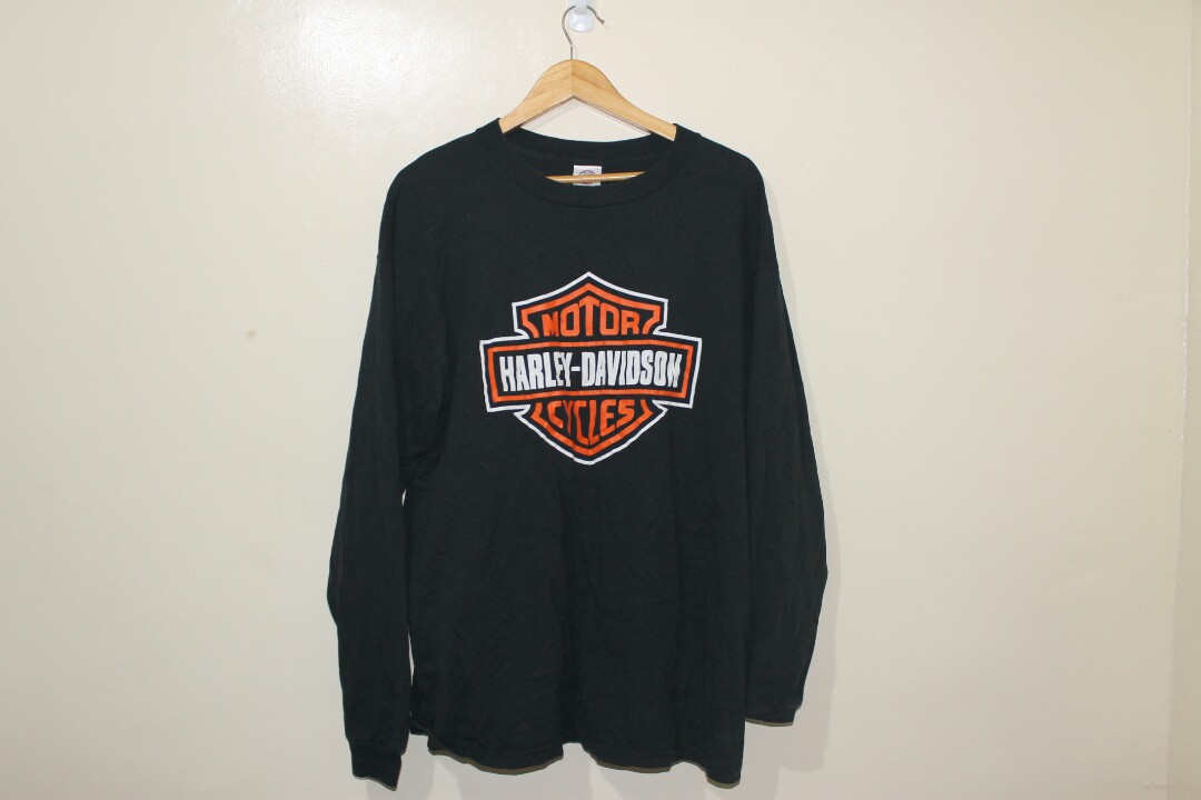 Vintage Harley Davidson long sleeves top main image 1