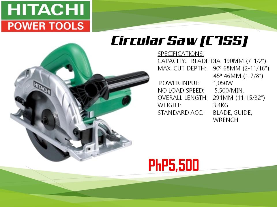 Hitachi online skill saw