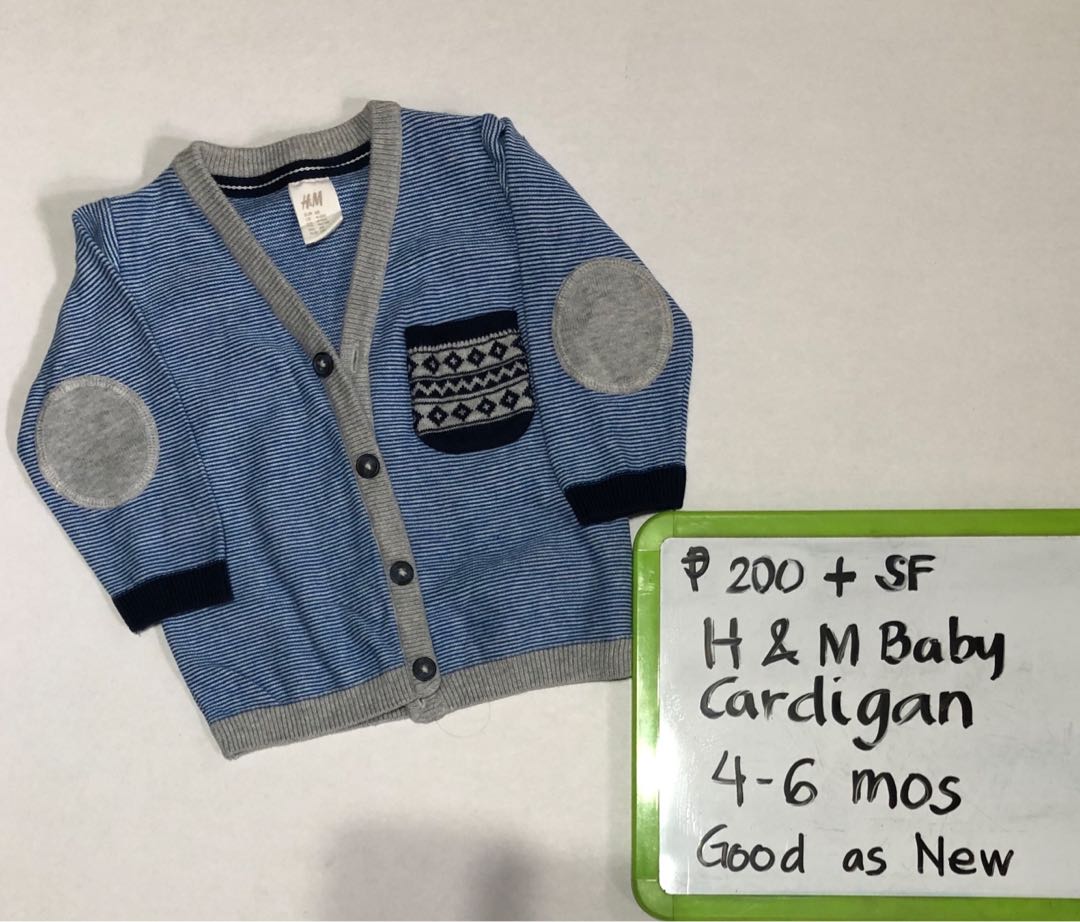 h and m baby cardigan