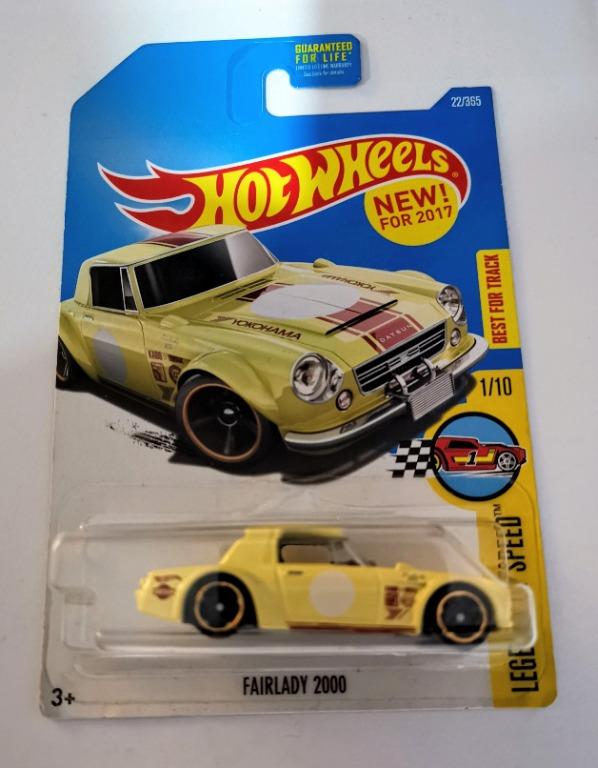 hot wheels fairlady 2000 yellow